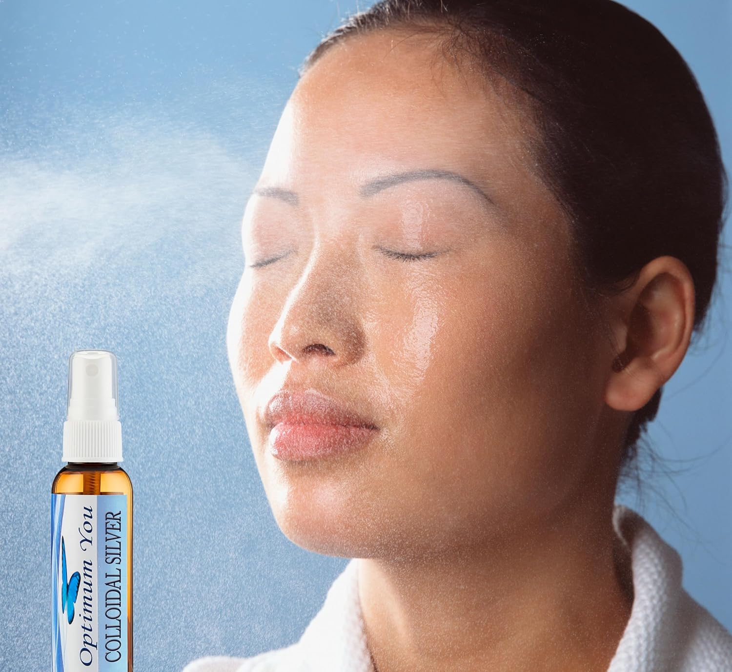 Extra Strength 500 ppm Colloidal Silver Liquid (8 oz) with Spray Bottle - Immune Support & Wound Care