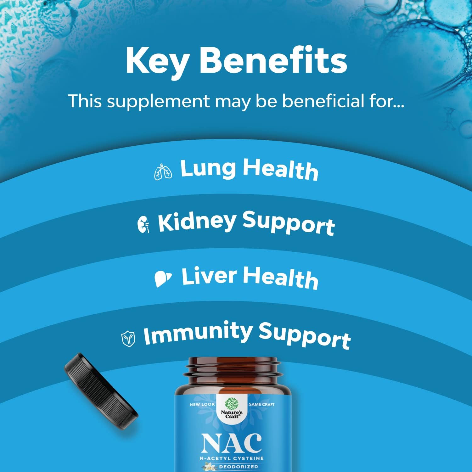 Extra Strength Hawthorn Berry Capsules Bundle for Heart Health, Liver Cleanse, and Immunity Support - NAC Supplement for Detox and Lung Health