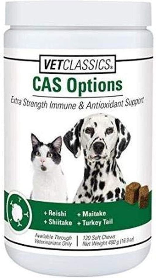 Extra Strength Immune Support Supplement for Dogs and Cats - Antioxidant Care for Pets - 120 Soft Chews