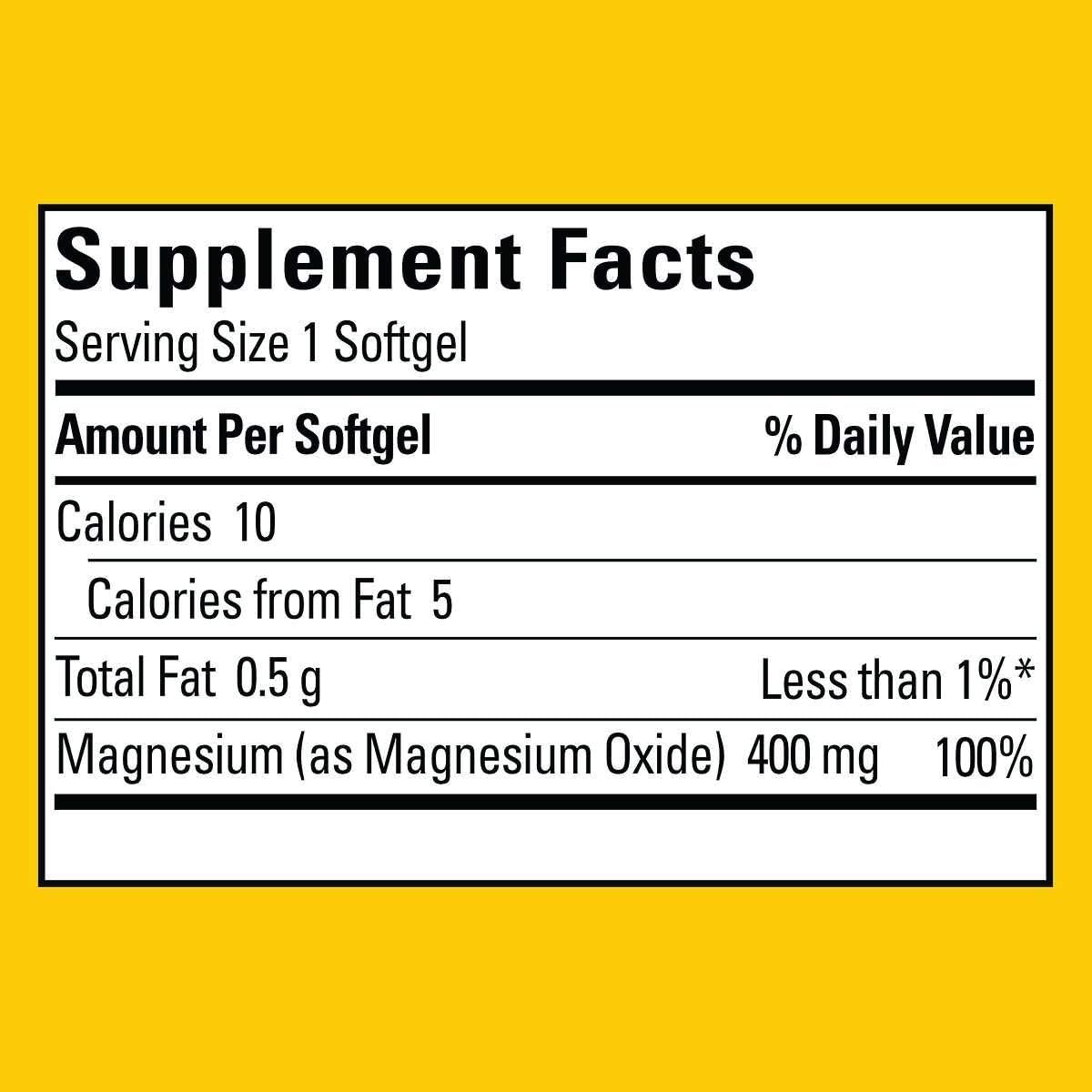 Extra Strength Nature Made Magnesium 400mg Softgels - 150 Count