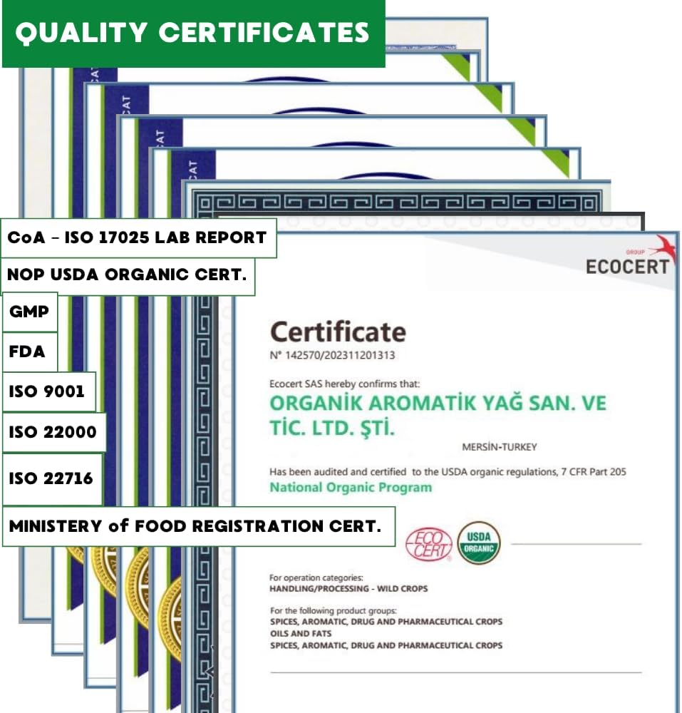 Extra Strength Oil of Oregano Drops - 1 fl oz (30ml) Liquid with 90+ Carvacrol - Vegan, Non-GMO, Gluten Free Seasonal Drops - Edible Food Grade Oregano Oil