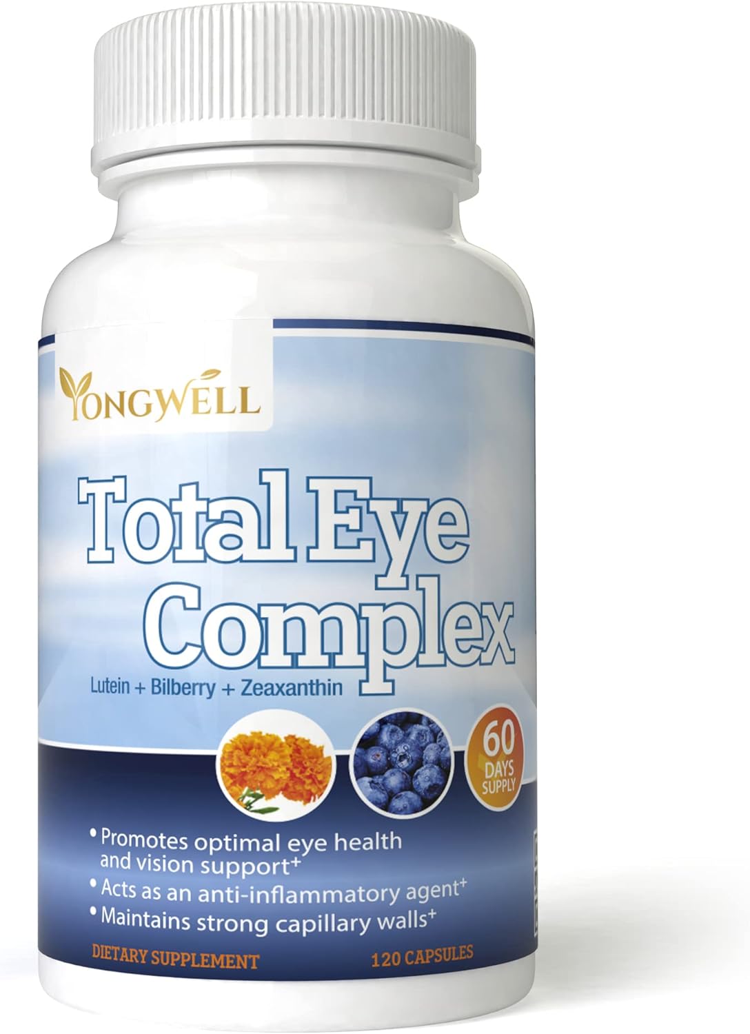 Eye Health Support: VitaVita Total Eye Complex - Lutein, Bilberry & Zeaxanthin (120 Capsules) - BoostGo Australia
