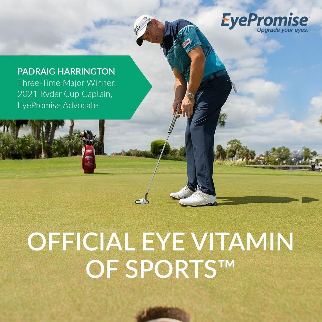 EyePromise Vizual Edge Chew Performance Eye Vitamin - NSF Certified for Sport - Official Eye Vitamin of Sports - 1 Month Supply