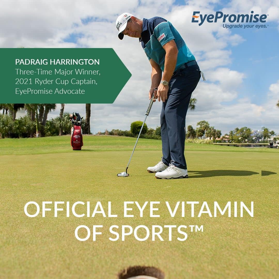 EyePromise Vizual Edge Pro Performance Eye Vitamin Packets - 30-Day Supply - NSF Certified for Sports