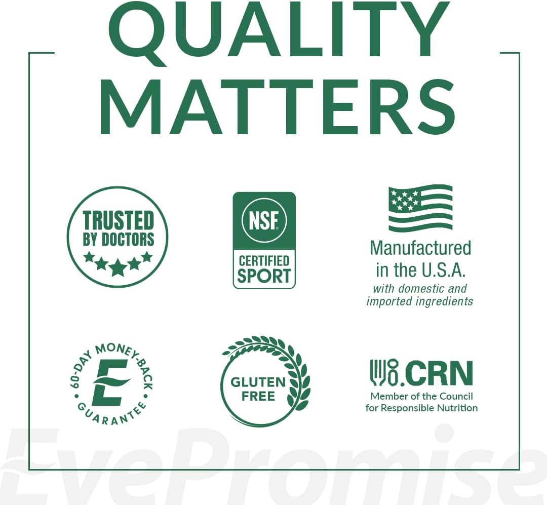 EyePromise Vizual Edge Pro Performance Eye Vitamin Packets - 30-Day Supply - NSF Certified for Sports