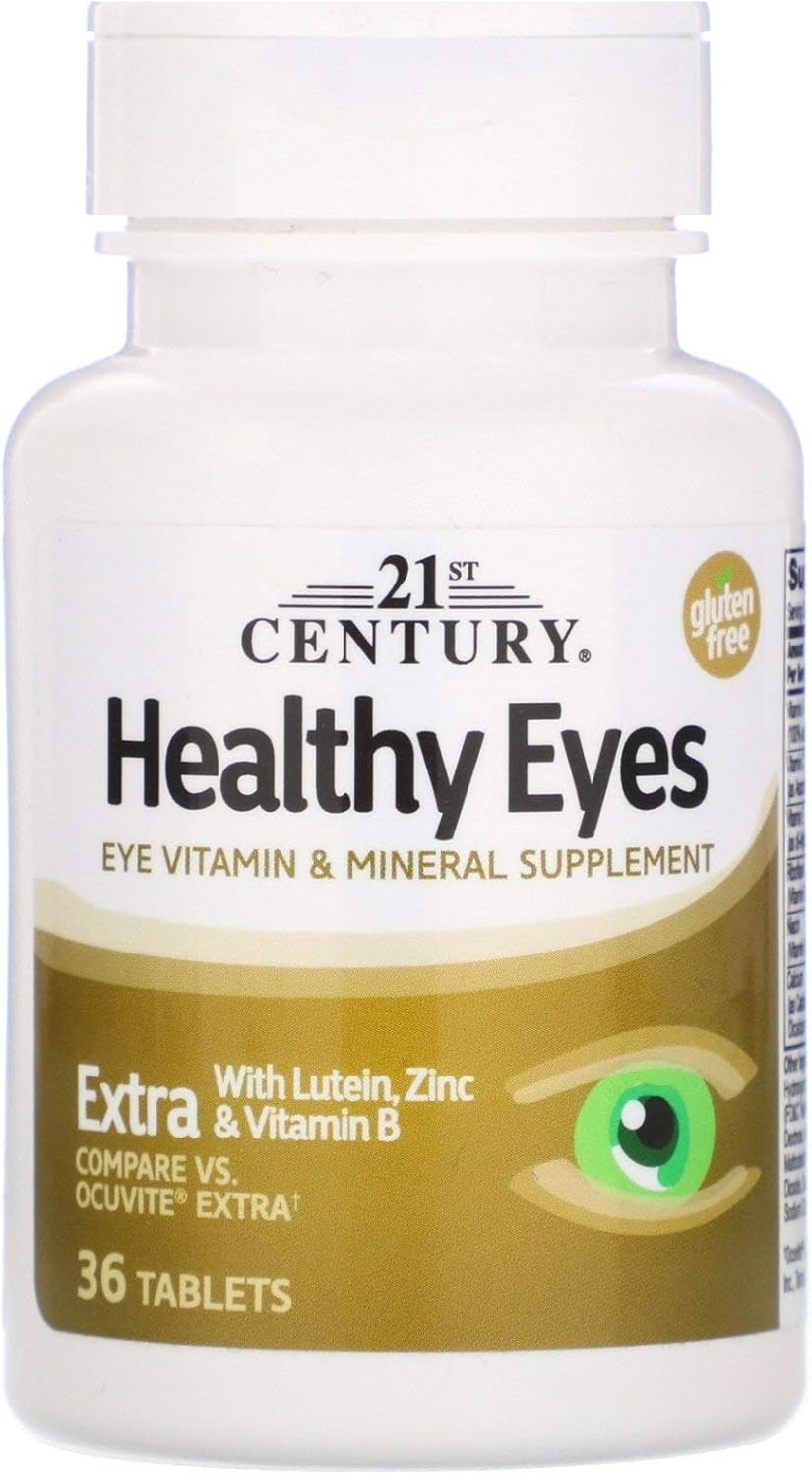 Eyes Extra Tablets, 21st Century Healthcare, 36 Count, Support Eye Health, 27418