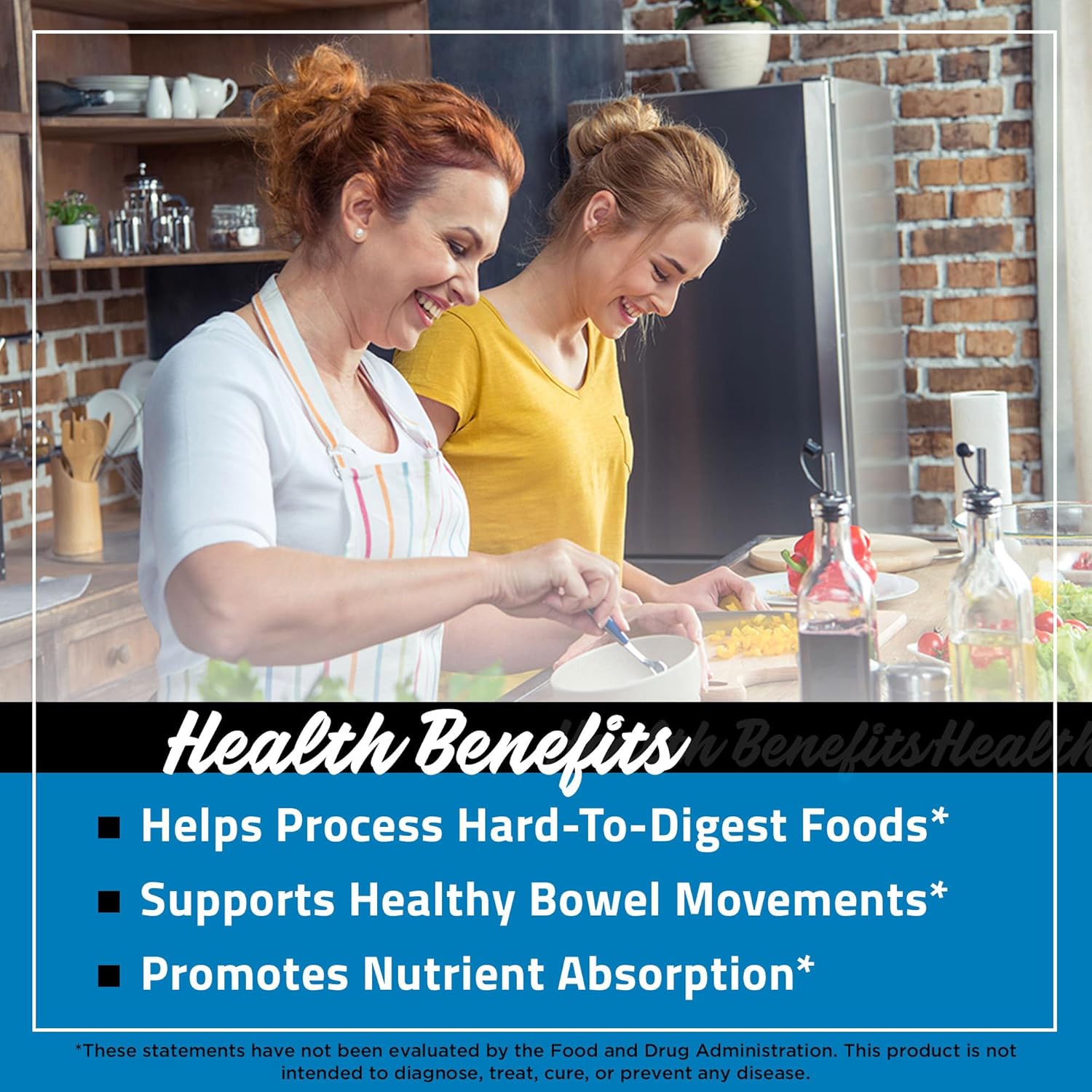 FarmHaven Digestive Enzymes with Probiotics, Herbs, Magnesium Glycinate, and Malate Complex