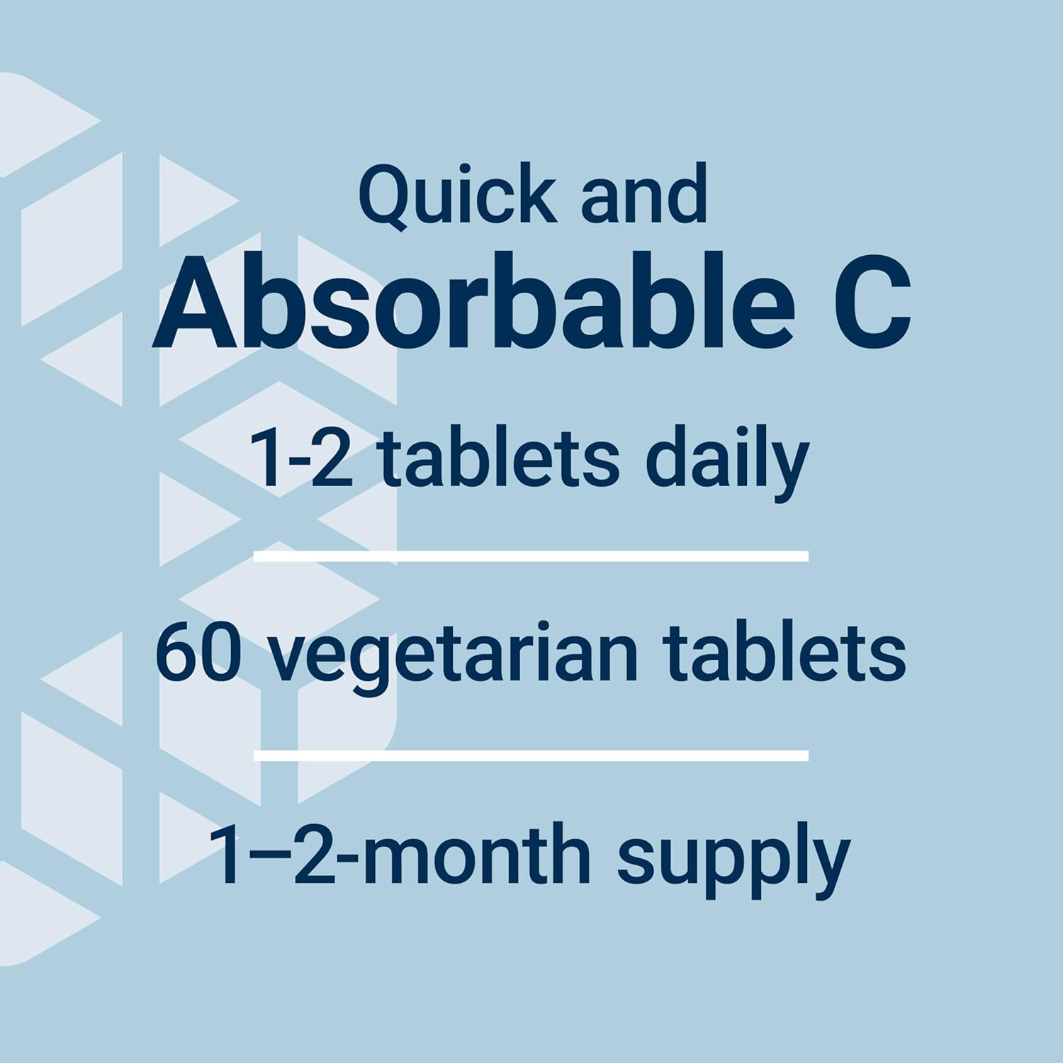 Fast Absorption Life Extension Fast-C® and Bio-Quercetin® Tablets for Immune Support with Vitamin C, Fenugreek, and Magnesium, 60 ct, Gluten-Free, Non-GMO, Vegetarian