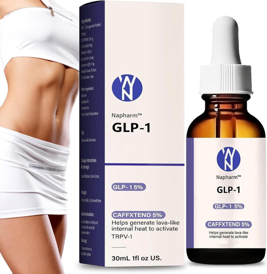 Fast-Acting Fangool GLP-1 Supplement Drops for Men and Women - 1 Fl Oz Bottle
