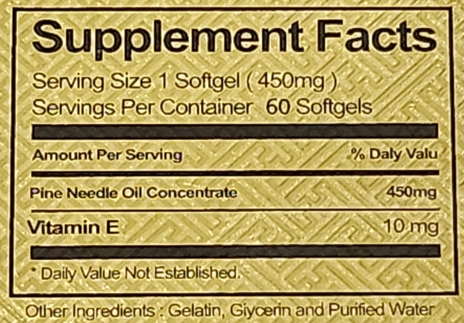 FDA Certified SOLNARA Korean Red Pine Needle Oil Capsules (120 Count) - Pure Red Pine Needle Oil Extract Supplement