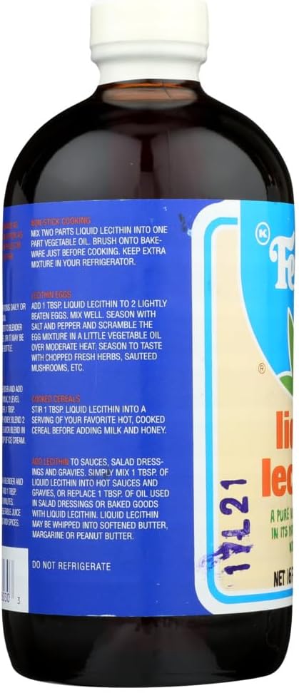 Fearns Soya Food Liquid Lecithin 16 Oz - 1059310s SOYA Food