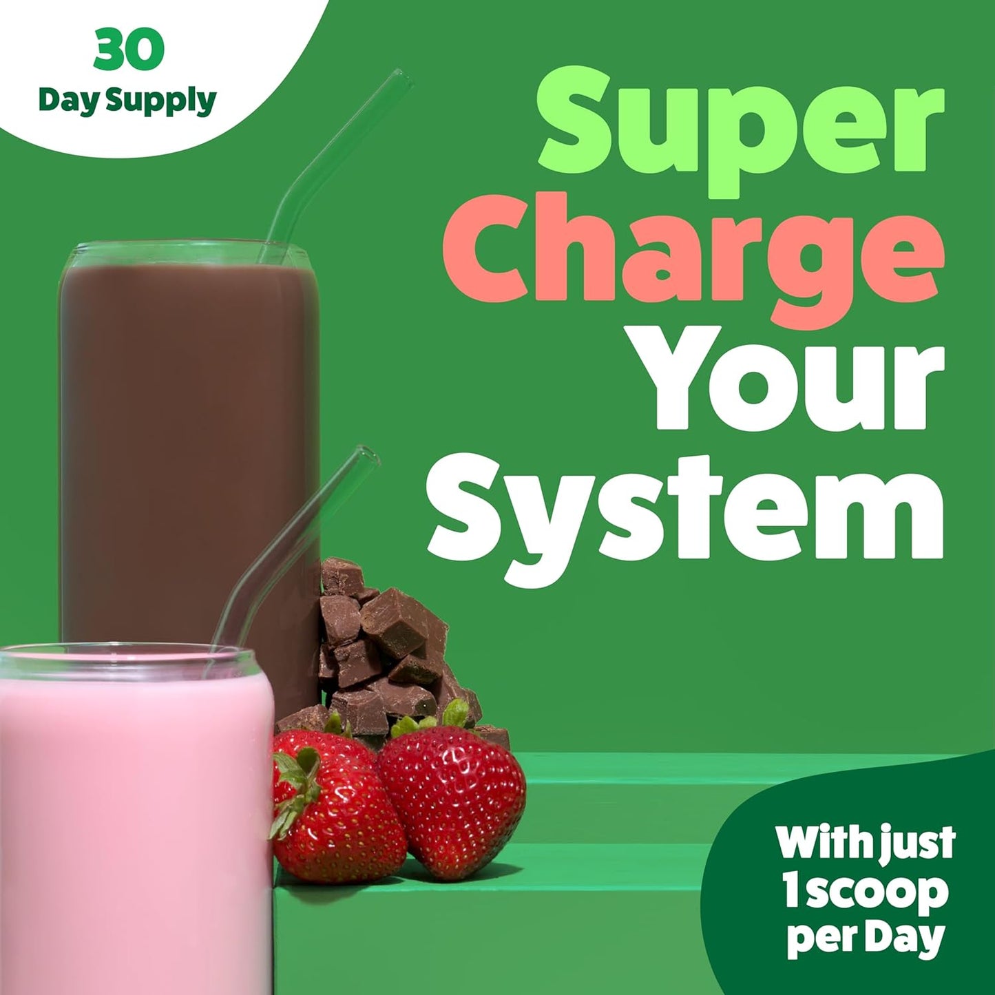 Feel Great Reds and Greens Powder - 300 Grams by The Feel Great Vitamin Company