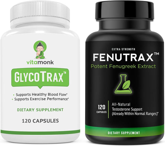 Fenugreek Seed Extract & GPLC Supplement for Circulation and Testosterone Support