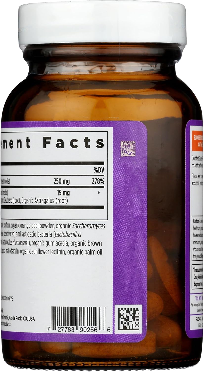 Fermented Vitamin C by New Chapter - 30 Count Bottle for Immune Support