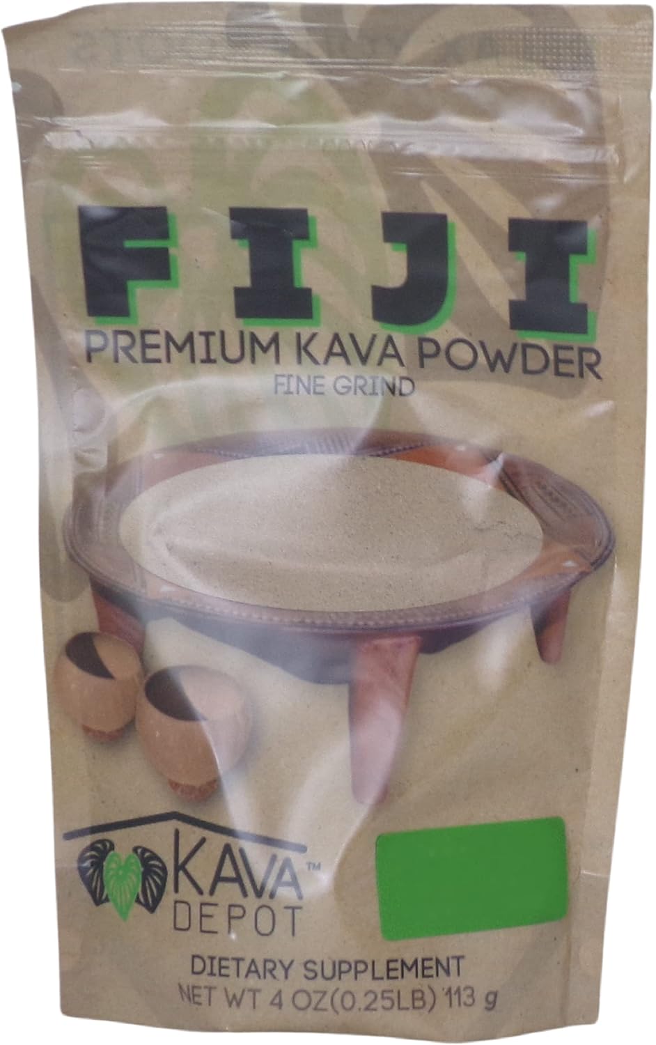 Fiji Kava - Premium Waka Variety from Bula King - 8oz - Kava Depot