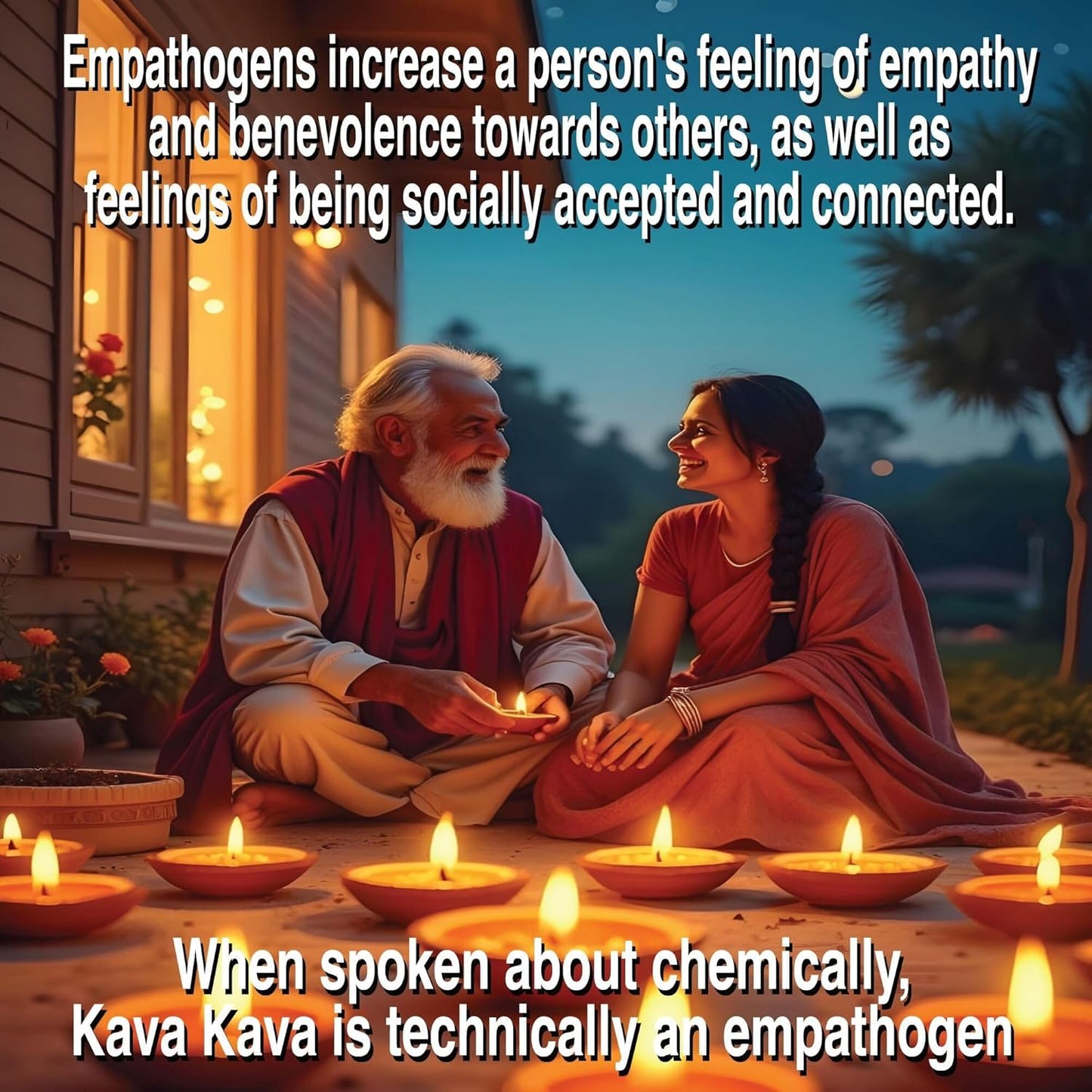 Fiji Kava Kava Capsules | Fast-Acting Extract | 50mg Kavalactones | Adaptogenic Blend | 30 Capsules