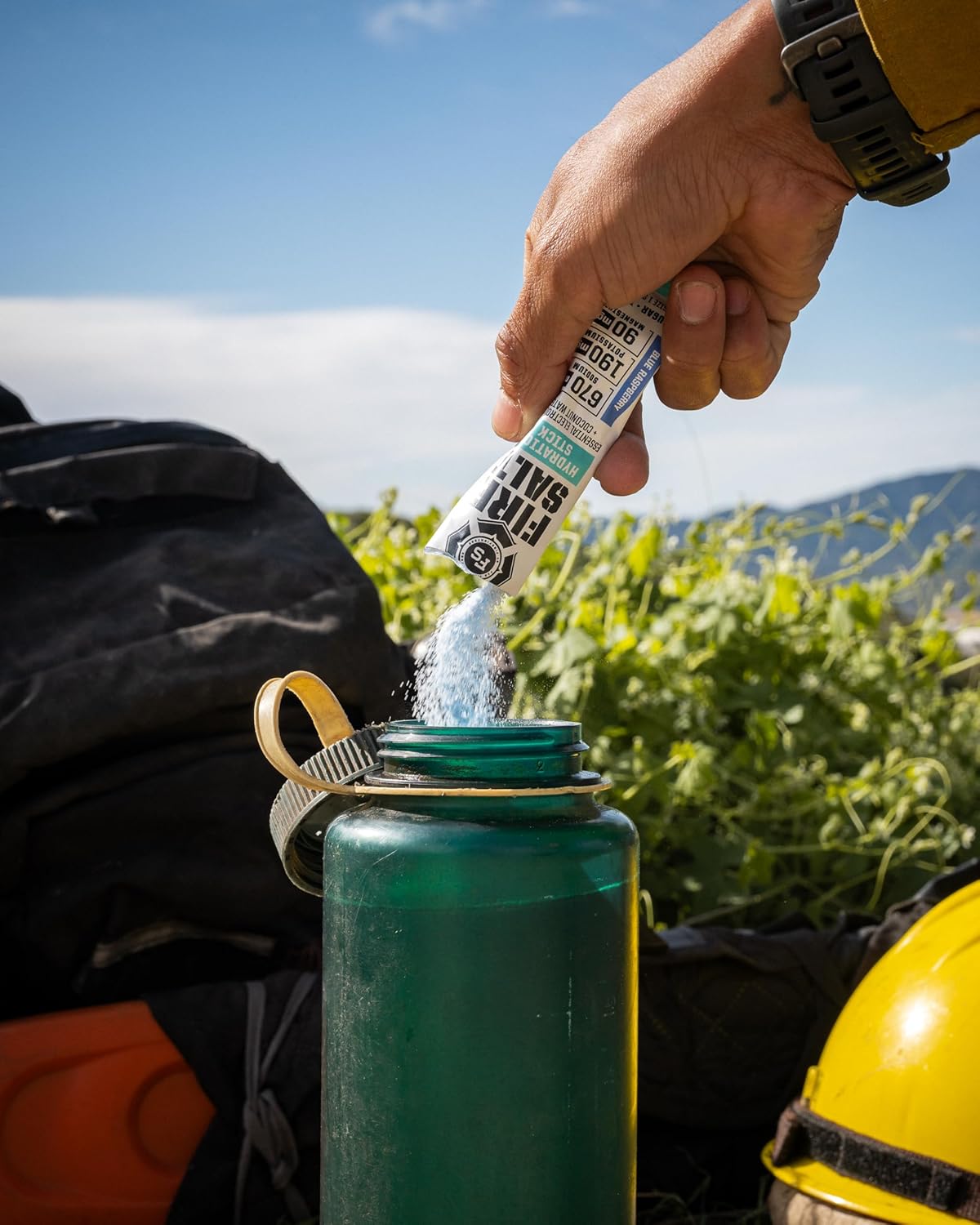 Fire Science Nutrition Fire Salt Hydration Sticks - Electrolyte & Coconut Water Drink Mix with Magnesium, Potassium, and Sodium - Zero Sugar - On-the-Go Packs - Variety Pack - 32 Count