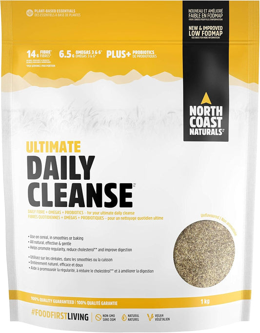 Fit Foods Ultimate Daily Cleanse Powder - 1000g, Natural Detox and Cleanse Supplement