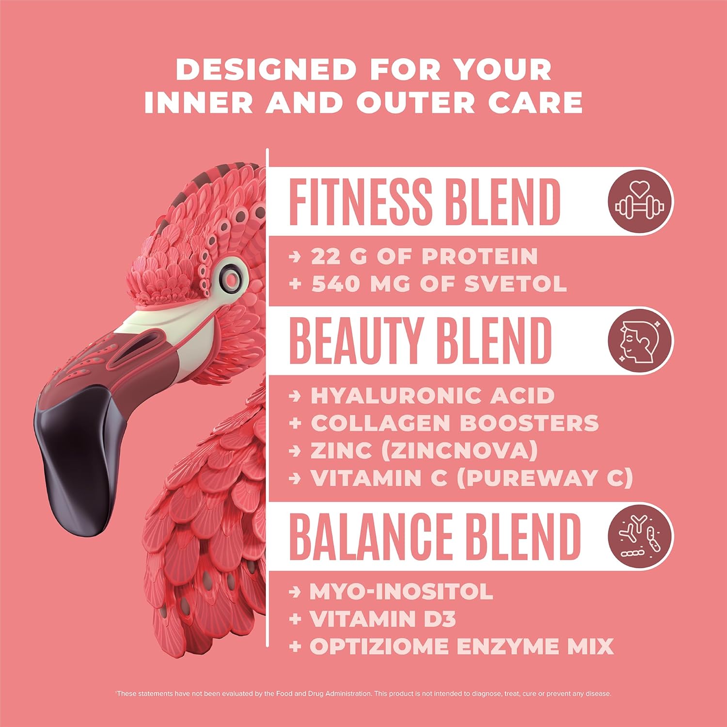 Fitmingo Mocha Vegan Protein Powder with Collagen Boosters and Vitamins - Low Carb, Dairy Free, 22g Plant Based Protein Powder with Myo-Inositol