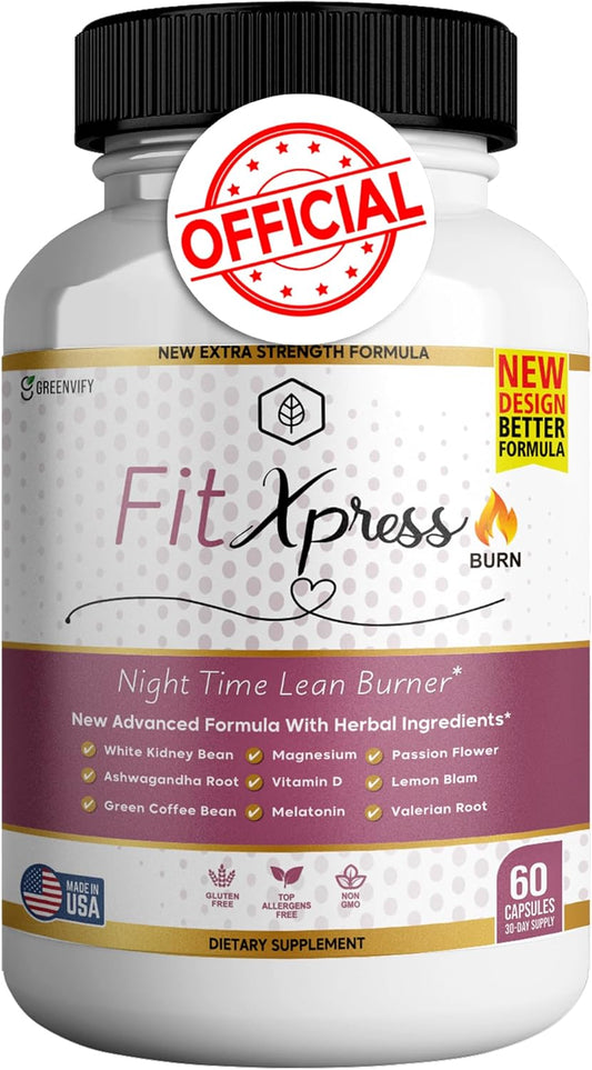 FitXpress Burner: Powerful Anabolic Recovery & Natural Sleep Aid with Magnesium & Ashwagandha