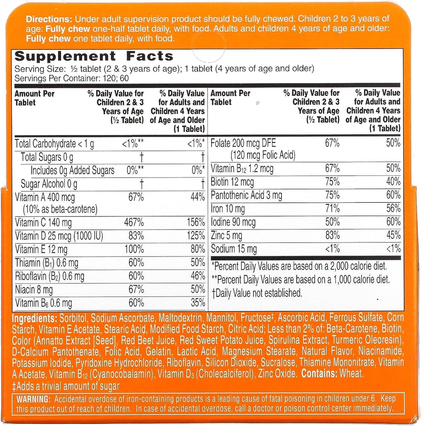 Flintstones Chewable Kids Vitamins with Immunity Support, Multivitamin for Kids and Toddlers, 60ct Bottle