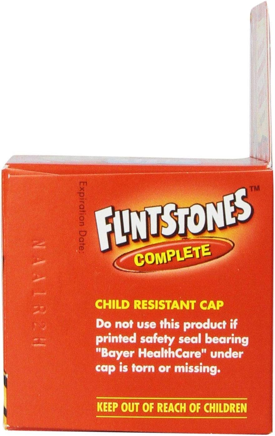 Flintstones Chewable Tablets Complete Multivitamin 60 ea - Pack of 2