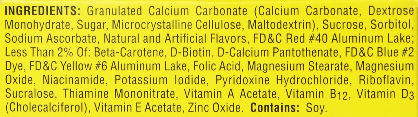 Flintstones Chewable Toddler Multivitamin with Vitamin C, D, Folate - 80ct