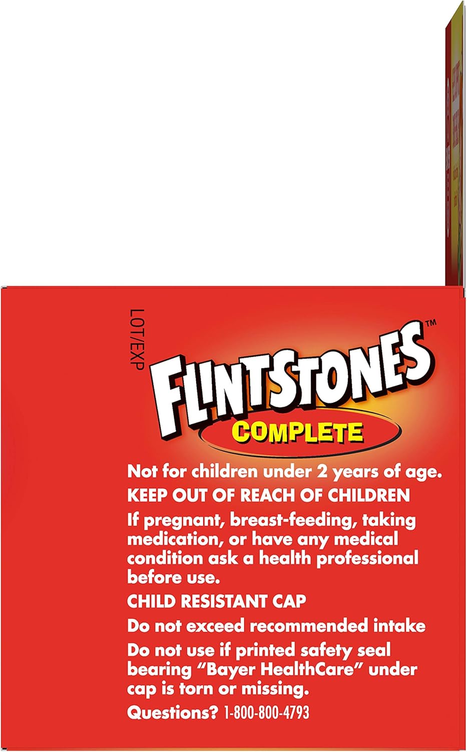 Flintstones Complete Children's Multivitamin Supplement Chewable Tablets - 60 Count Size