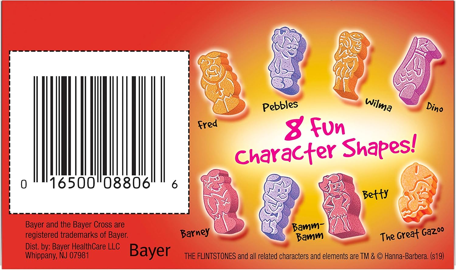 Flintstones Complete Children's Multivitamin Supplement Chewable Tablets - 60 Count Size