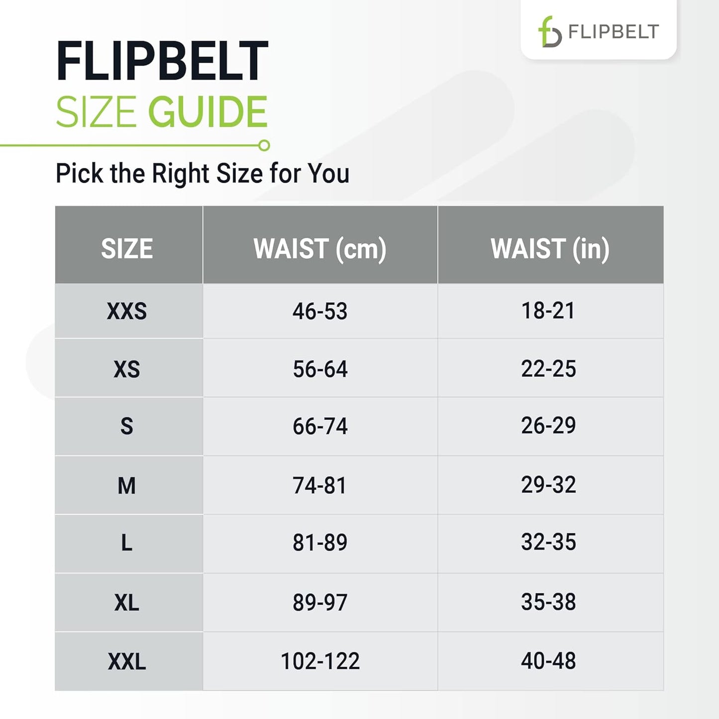 FlipBelt Classic Running Belt - Comfortable Fanny Pack for Men and Women by USA Brand