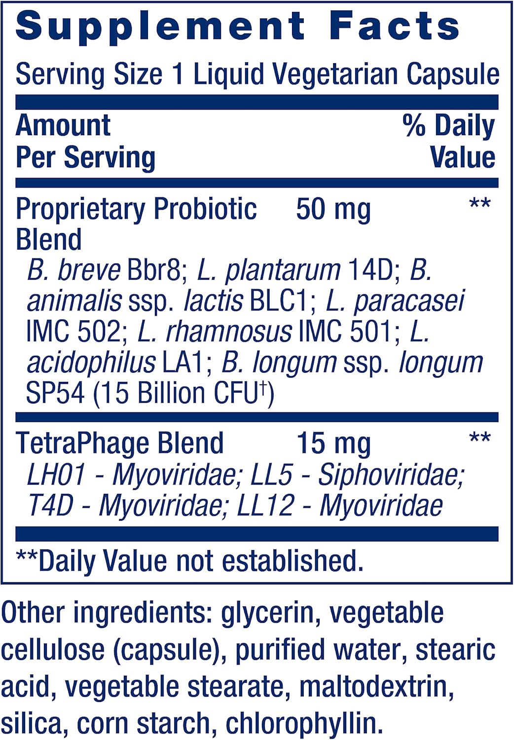 FLORASSIST GI with Phage Technology: Probiotic Support for Digestive Health, Nutrient Absorption - 90 Liquid Vegetarian Capsules