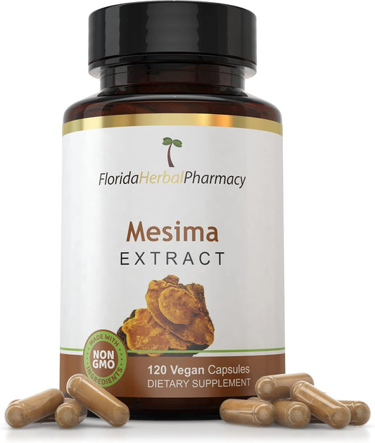 Florida Herbal Pharmacy Mesima Extract Capsules 10:1 - 120 Capsules, 500mg Each - Immune Support Supplement