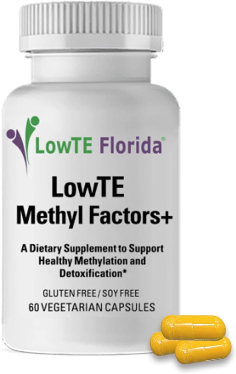 Florida Methyl Factors + Capsules - B Vitamins & Folate for Heart, Liver & Brain Function - Energizing Mood Boost