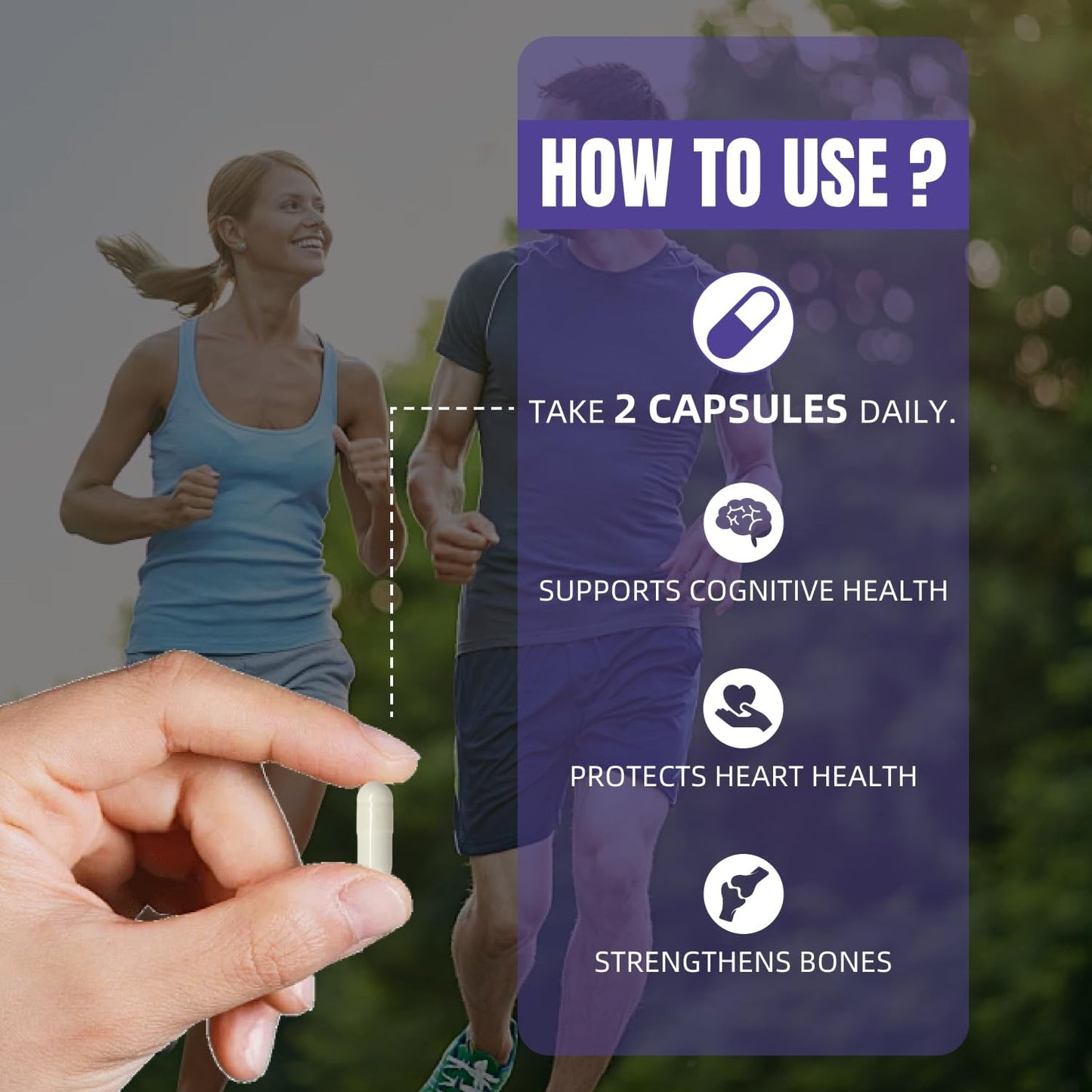 Flynew 21 Vitamins and Minerals Multivitamin Supplement for Vision, Immune, Bone, Liver Support - 60 Capsules