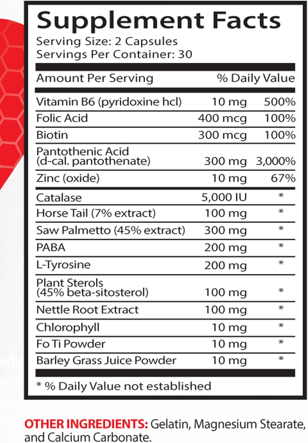 Folic Acid with B12 Supplement for Healthy Hair, Skin, and Nails - 3 Bottle Pack by Healthy Supplements LLC
