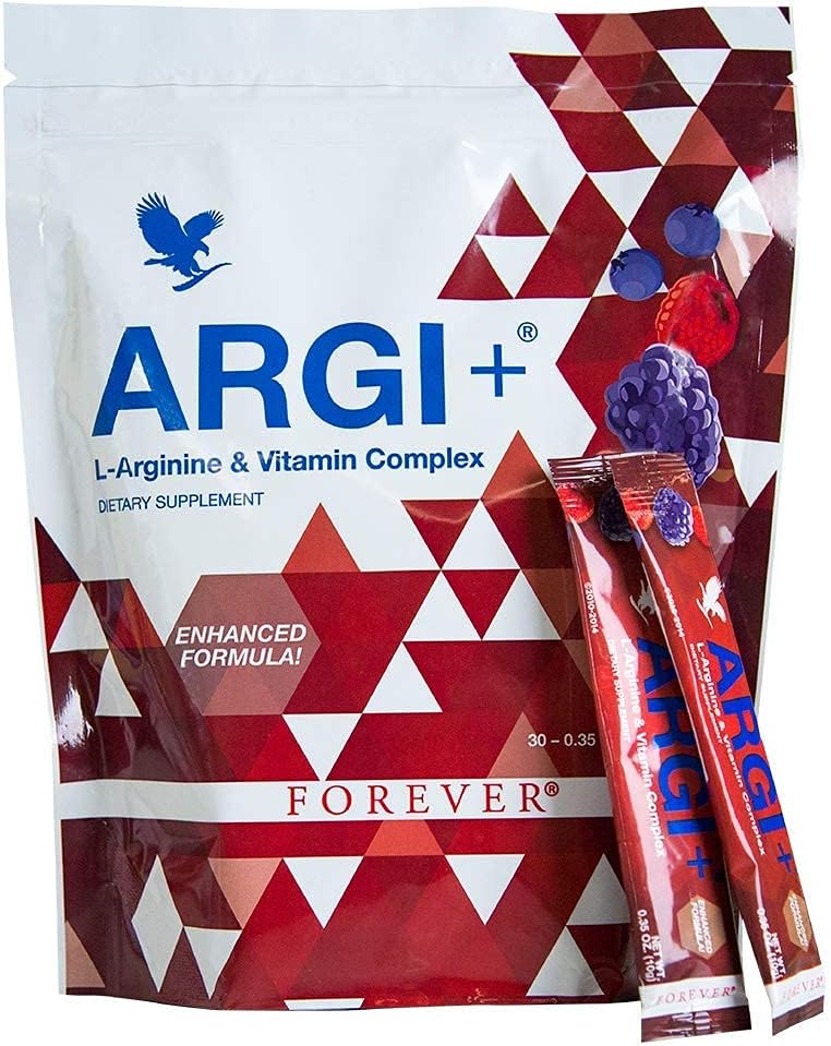 Forever Argi+ & Vitamin Complex - L-Arginine Supplement (30 Packets) by Forever Living Products
