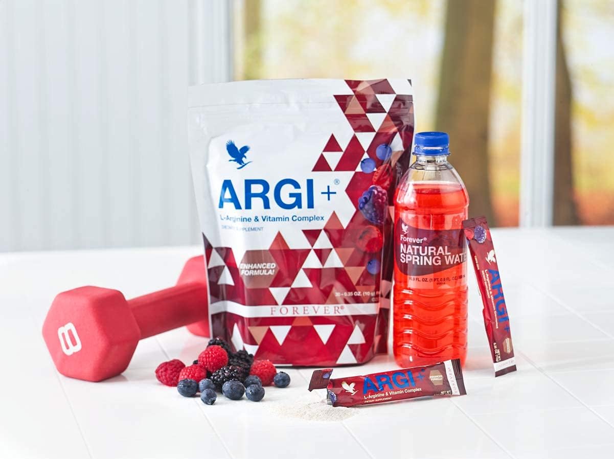 Forever Argi+ & Vitamin Complex - L-Arginine Supplement (30 Packets) by Forever Living Products
