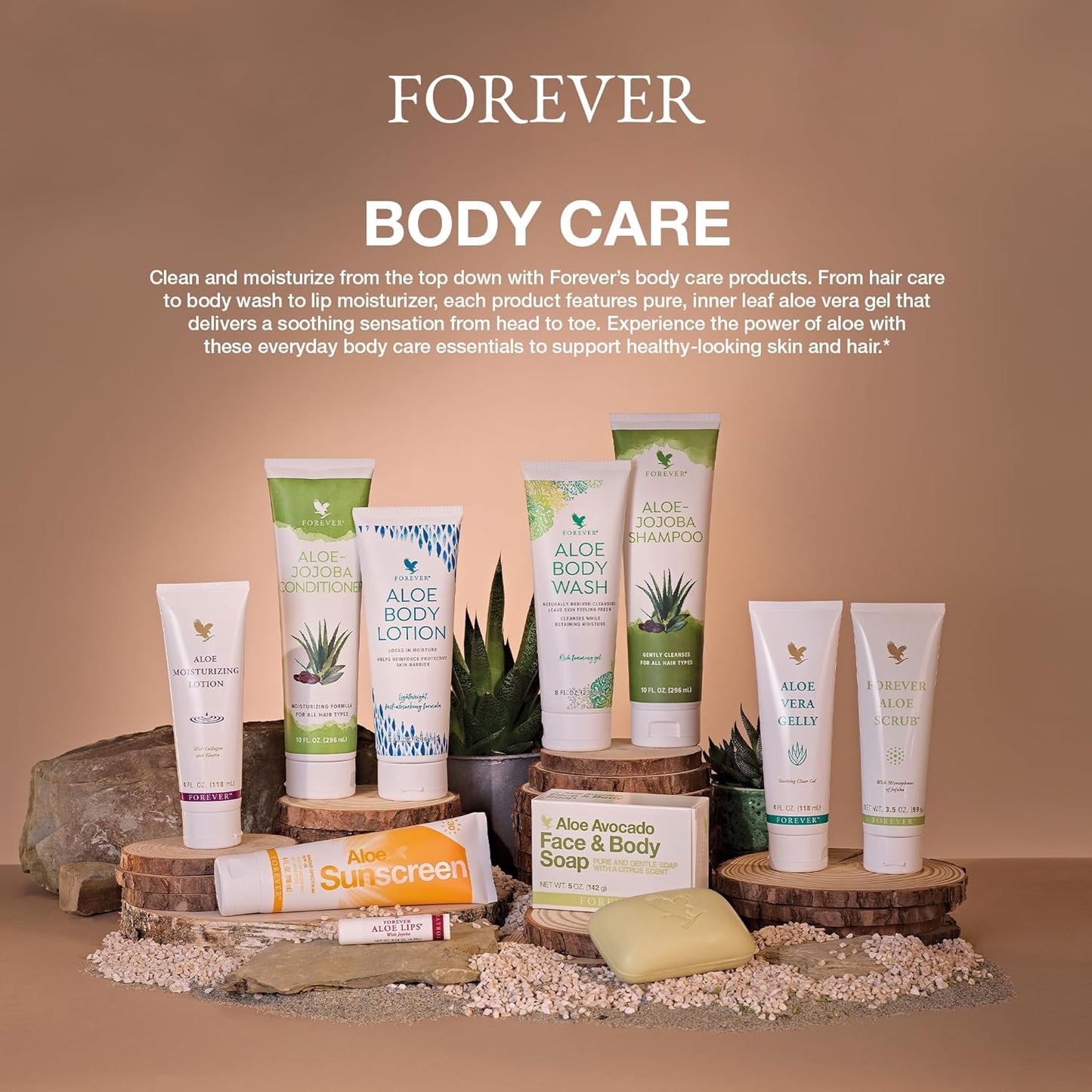 Forever Living Aloe Vera Gelly - Pure Gel for Soothing, Moisturizing, and Conditioning - Vegan and Gluten-Free - 4 fl oz (Pack of 2)