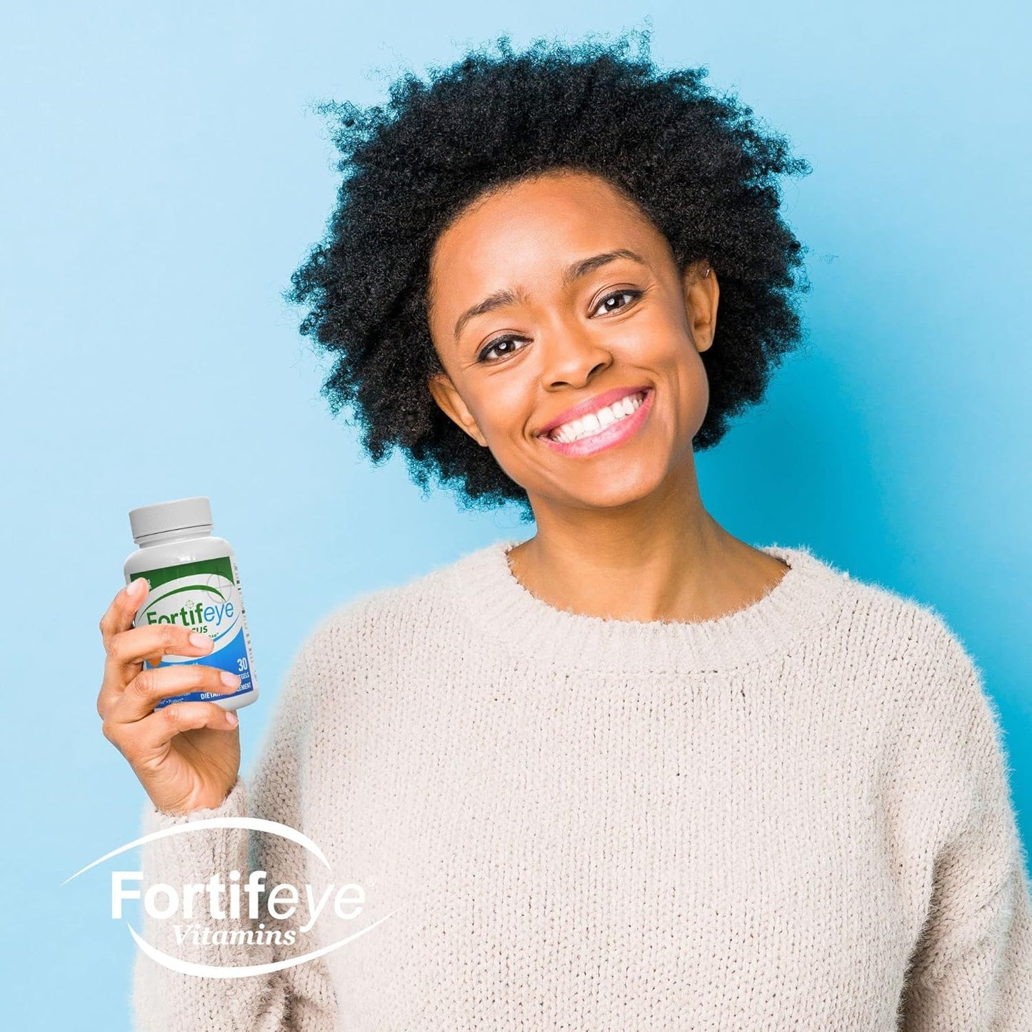 Fortifeye Focus Eye Care Supplement with Triple Carotenoid - Astaxanthin, Lutein, Zeaxanthin - 30 Softgel Capsules