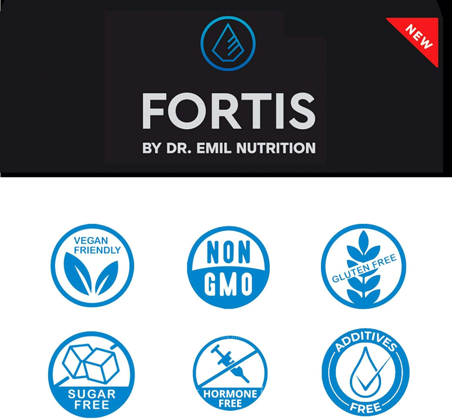 Fortis Post-Workout Recovery Capsule for Men with L-Glutamine and Sustamine - Supports Muscle Recovery & Immune Health, 30 Servings