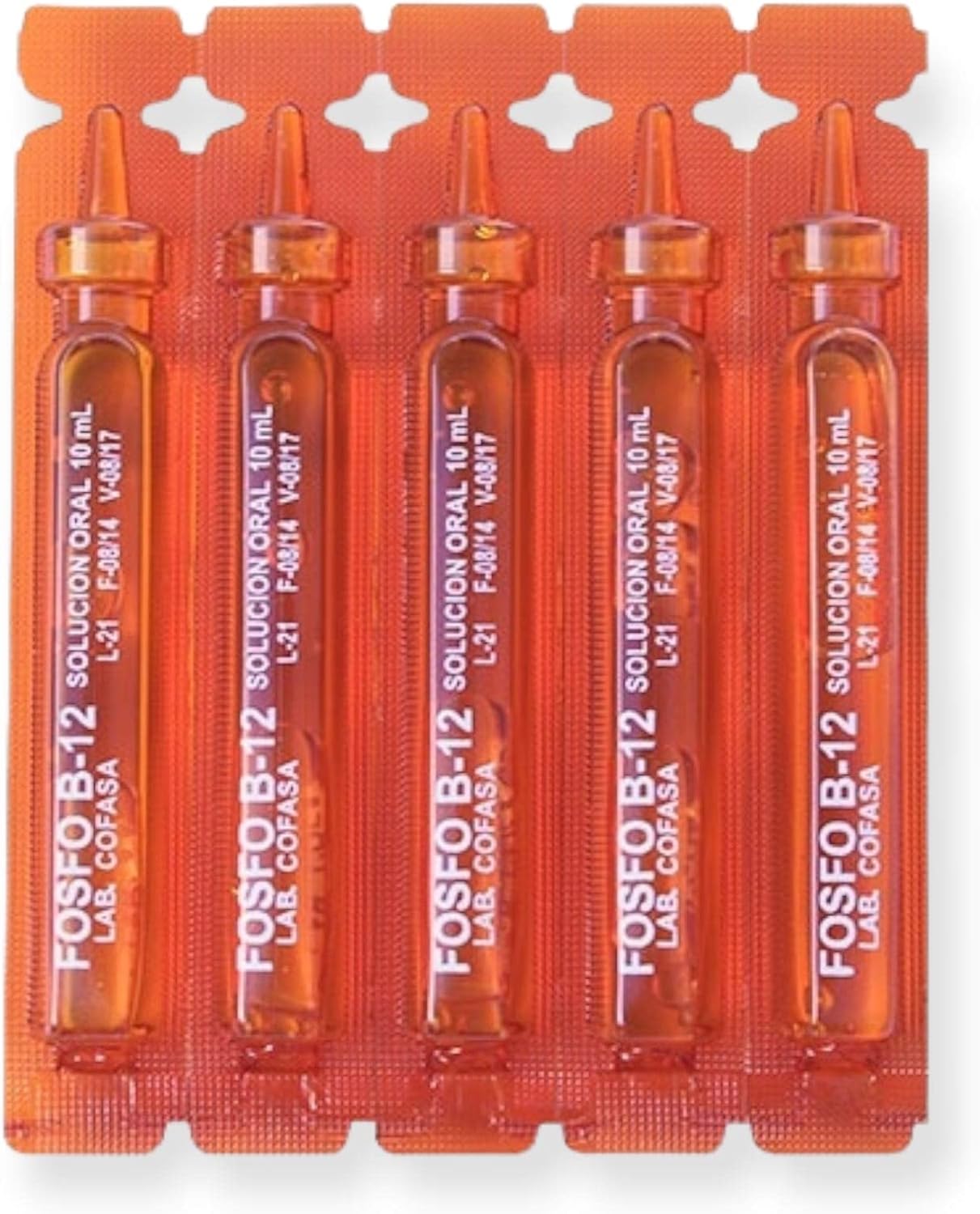 Fosfo B-12 Oral Solution and Syrup Combo Pack - 120ml Syrup, 15 Ampolla Units