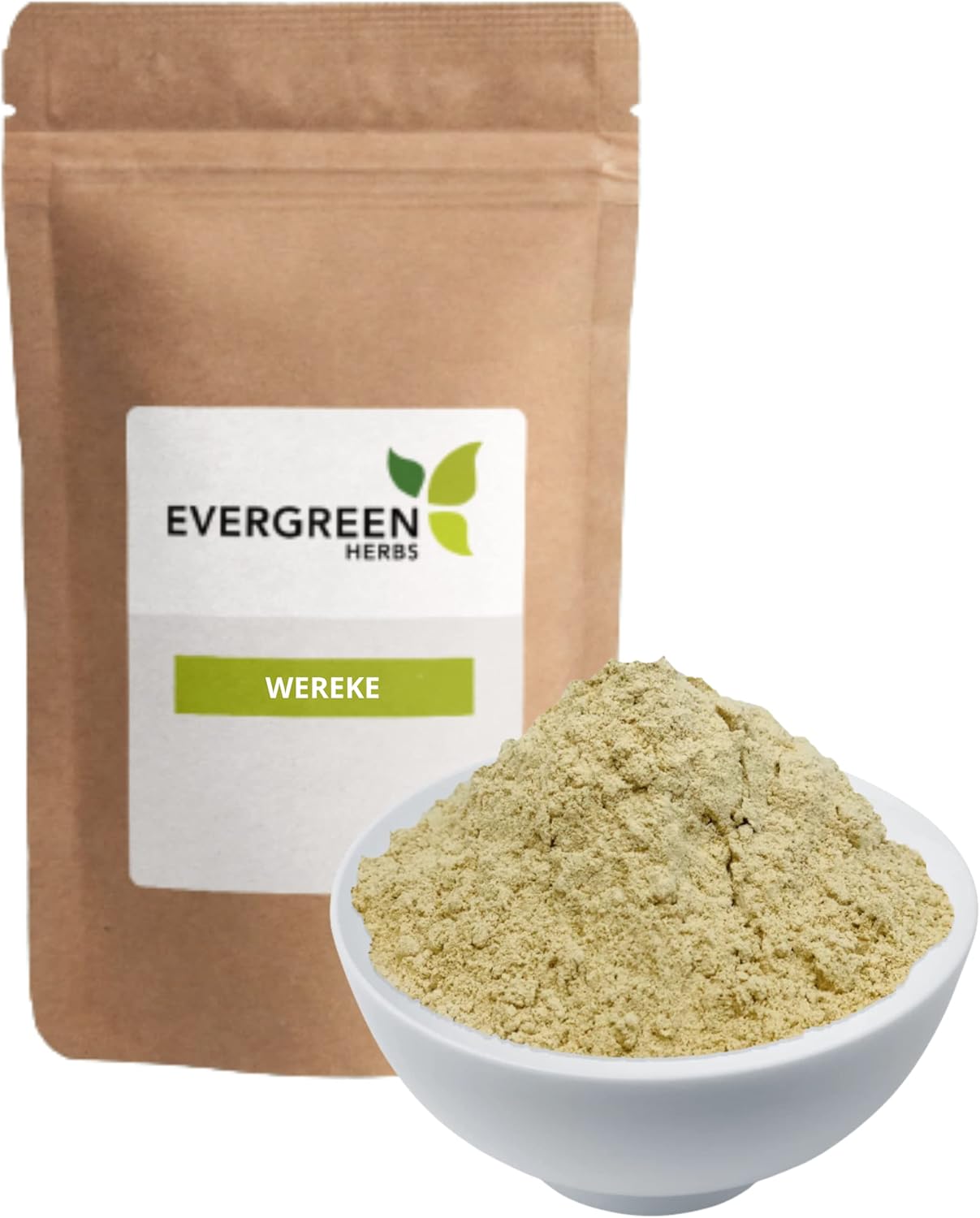 Fresh Evergreen Herbs Wereque (Wereke) Powder - Ibervillea Sonorae Blend with Tamper-Proof Seal (8oz)