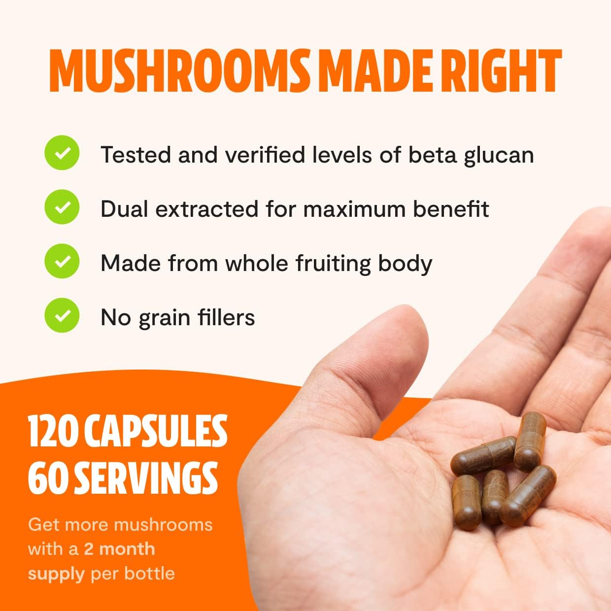 FreshCap Mushrooms Antioxidant Bundle: Chaga Capsules & Ultimate Mushroom Complex