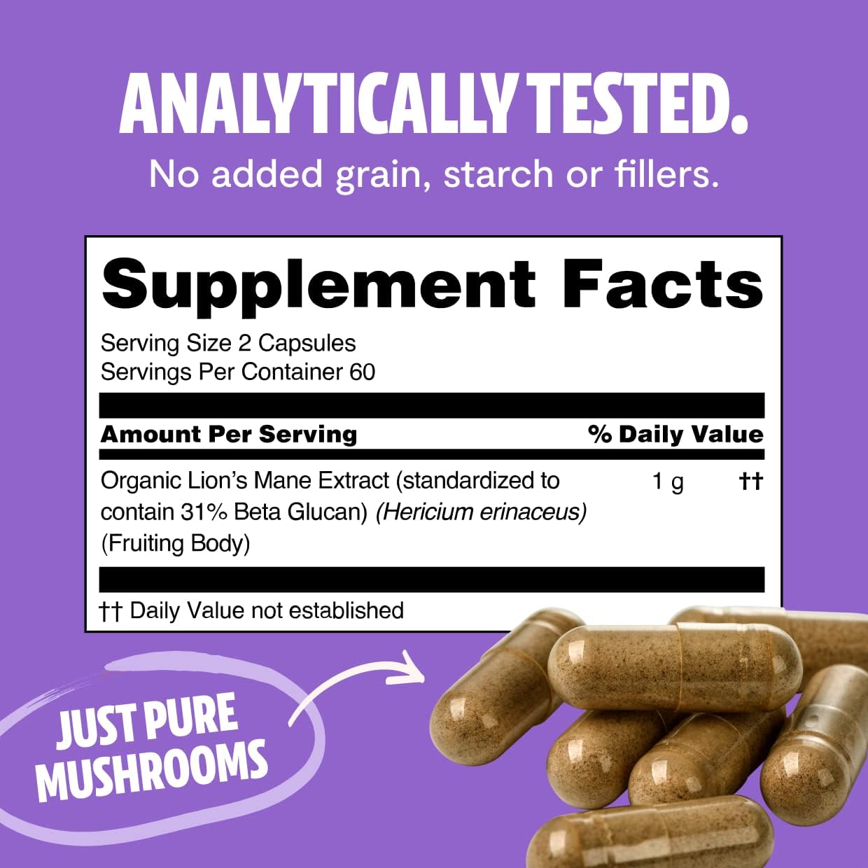 FreshCap Ultimate Mushroom Starter Kit - Capsules for Immune Support and overall Wellbeing