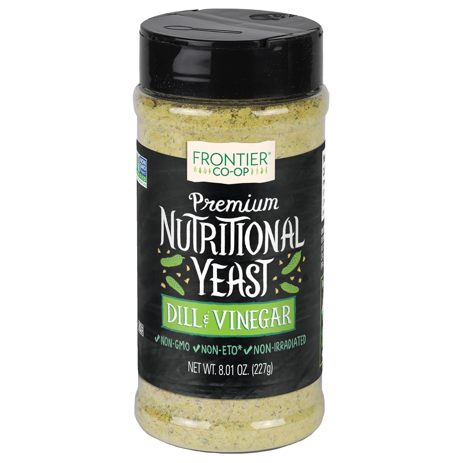 Frontier Co-op Dill & Vinegar Nutritional Yeast Blend - 8.01 oz Bottle