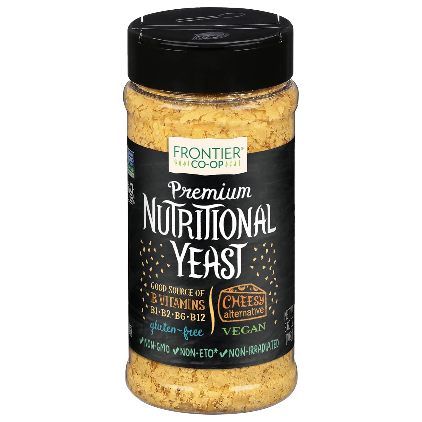 Frontier Co-op Herb Yeast Premium Nutritional Seasoning 3.6 oz