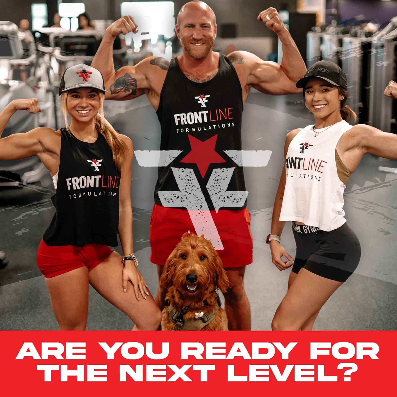 Frontline Formulations Crucible Pre-Workout Powder - Explosive Workouts with Laser Focus and High Stimulation - Blue Cherry Slushie Flavor - 25 Servings