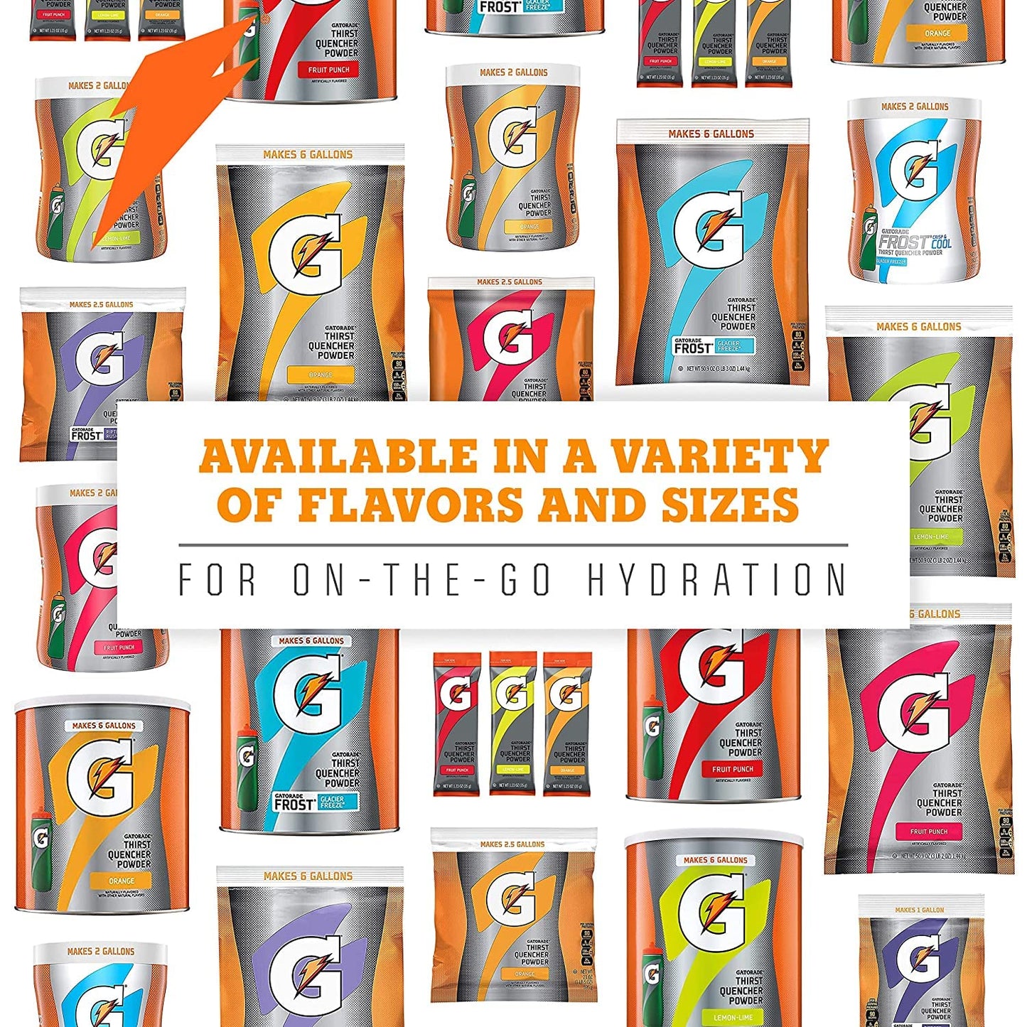 Fruit Punch Gatorade Thirst Quencher Powder - 76.5 oz Jar