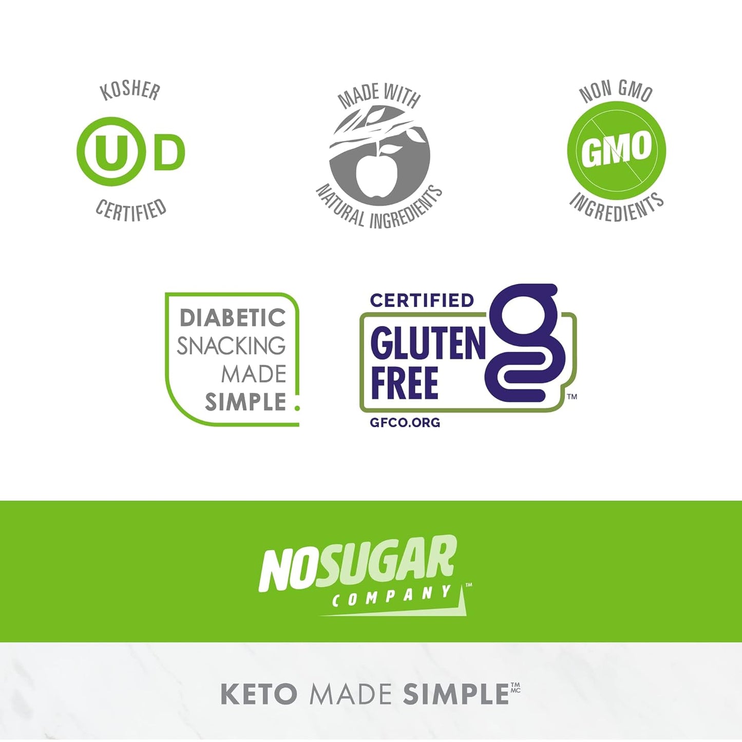 Fudge Brownie Keto Bar Snack - Low Carb, 3g Net Carb, 9g Protein, Sugar Free (0g) - 12 Bars