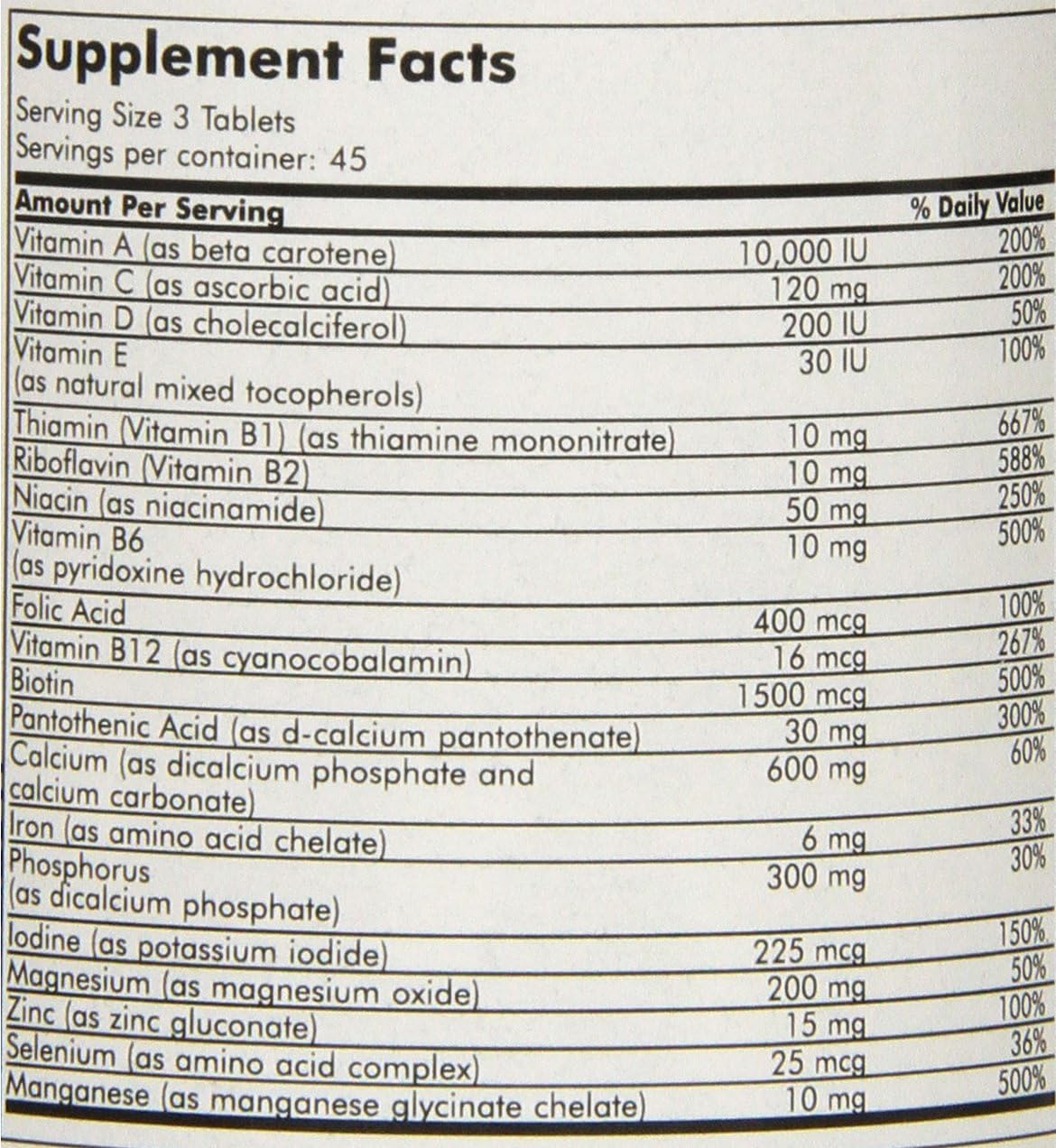 Futurebiotics Hair Skin Nails Beauty Multivitamin 135 Tablets x2 Pack - Support Healthy Hair Growth, Skin & Nails